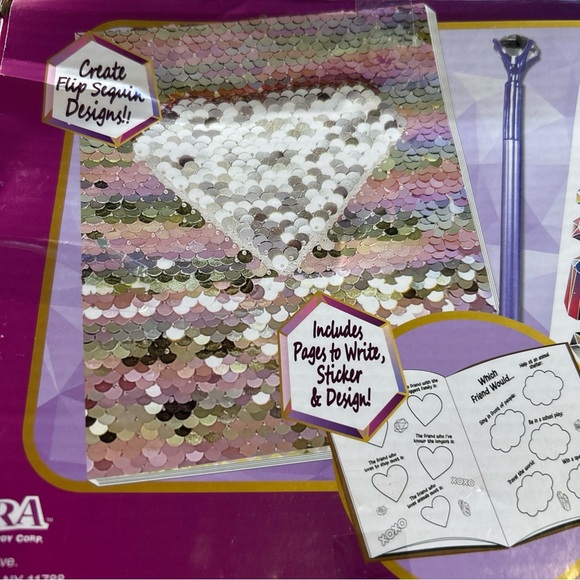 Go Glam Glitter Nails and My Sequin Diary Set - Picture 5 of 7